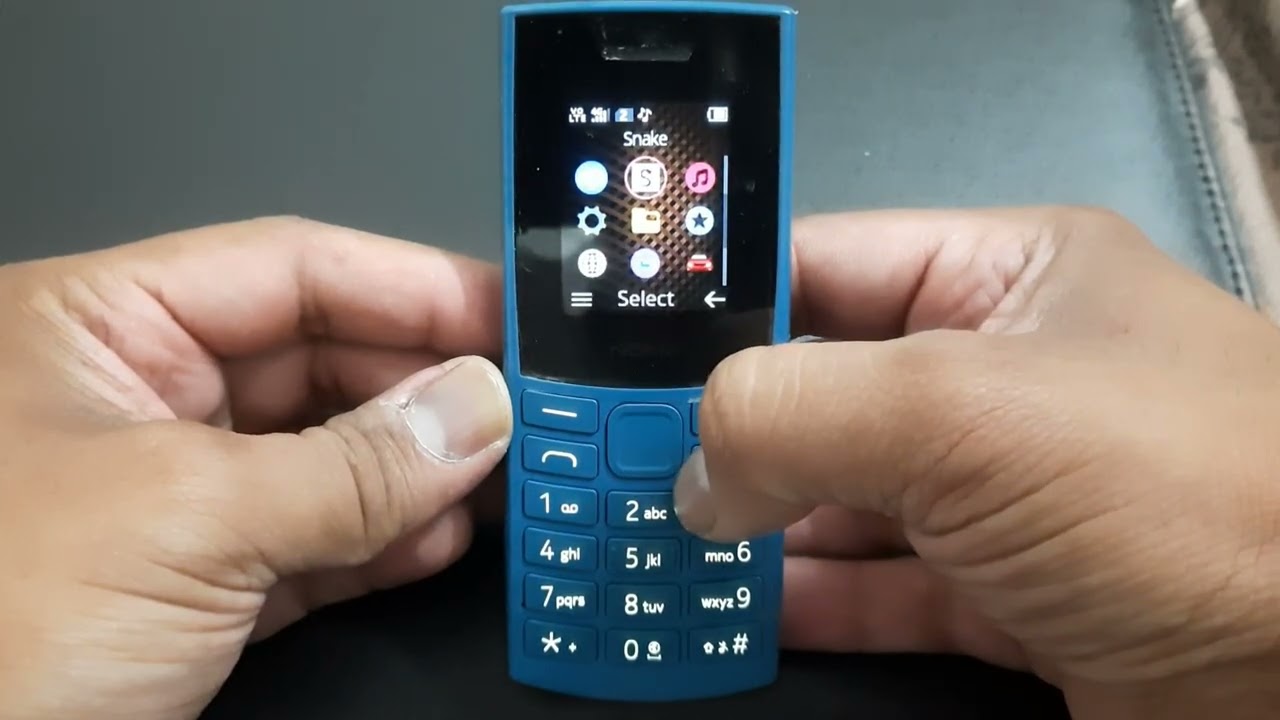Nokia 106 4G Menu
