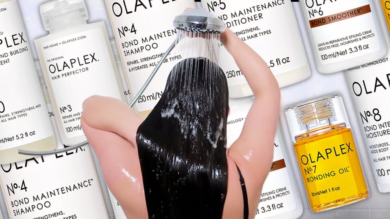МОЙ УХОД ЗА ВОЛОСАМИ С OLAPLEX | Как правильно использовать Olaplex для здоровья волос
