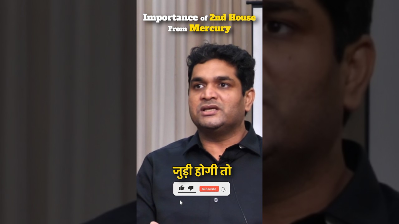 Importance Of Second House From Mercury!! Rahul Kaushik