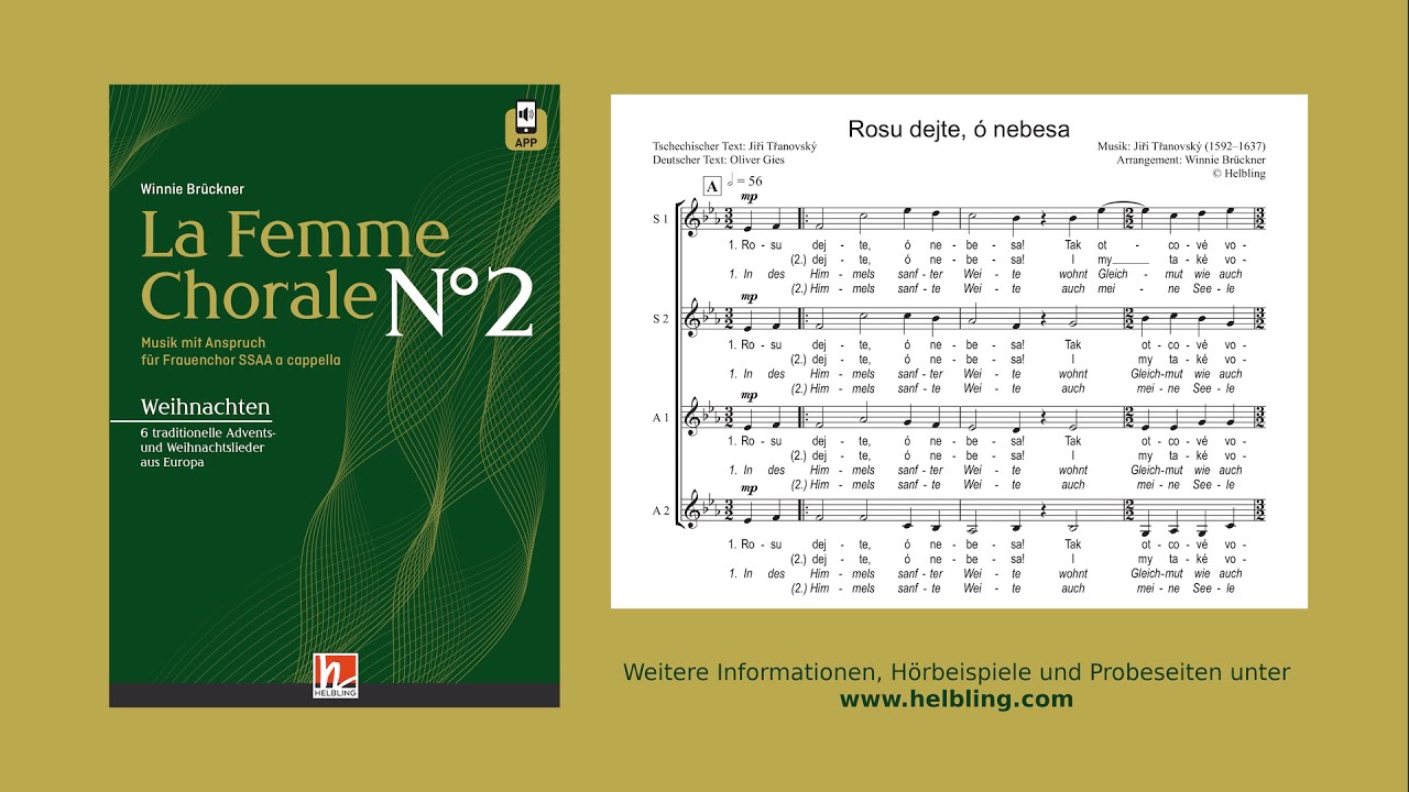 Winnie Br&uuml;ckner, La Femme Chorale No. 2 - Weihnachten (Sampler)