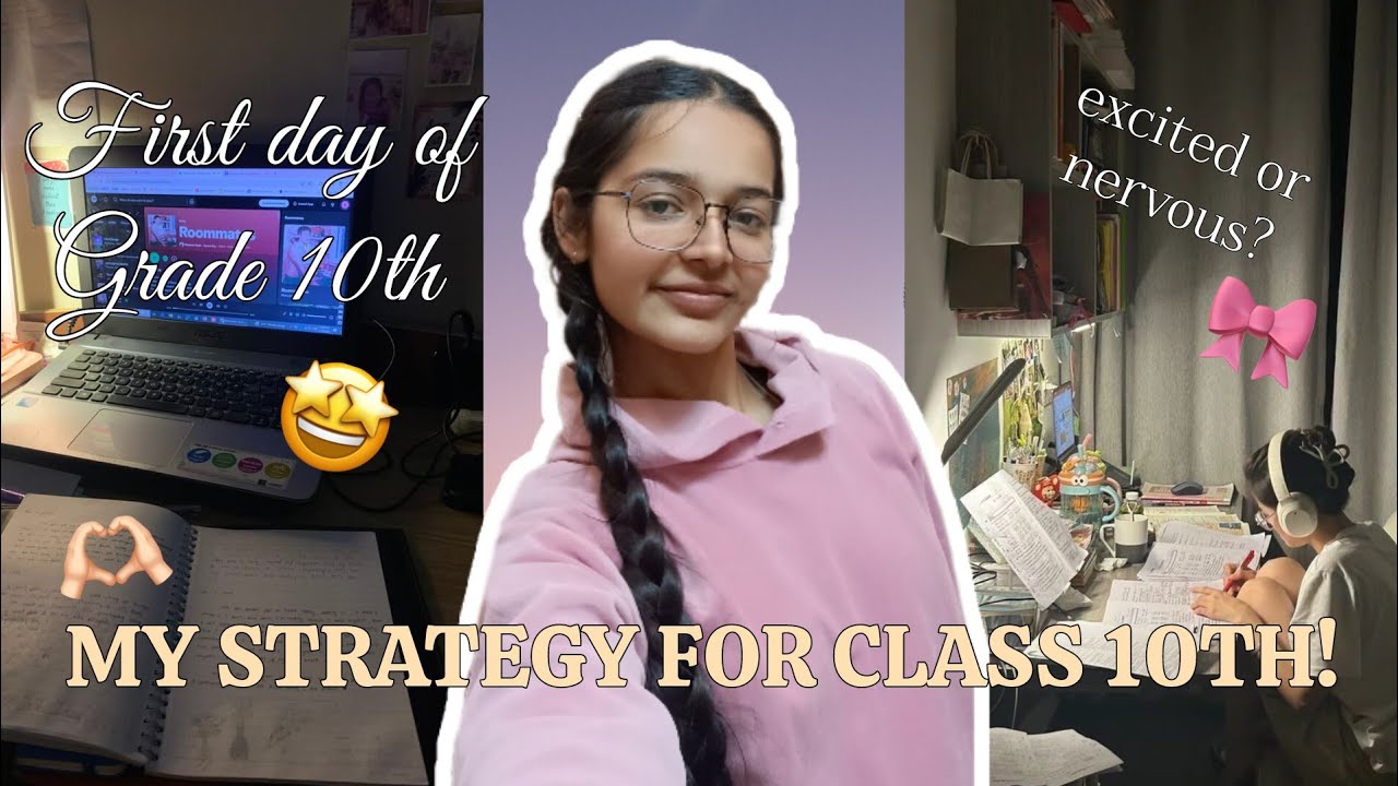 Starting my 10th grade-My full study strategy📚🌱🫶🏼|Must watch