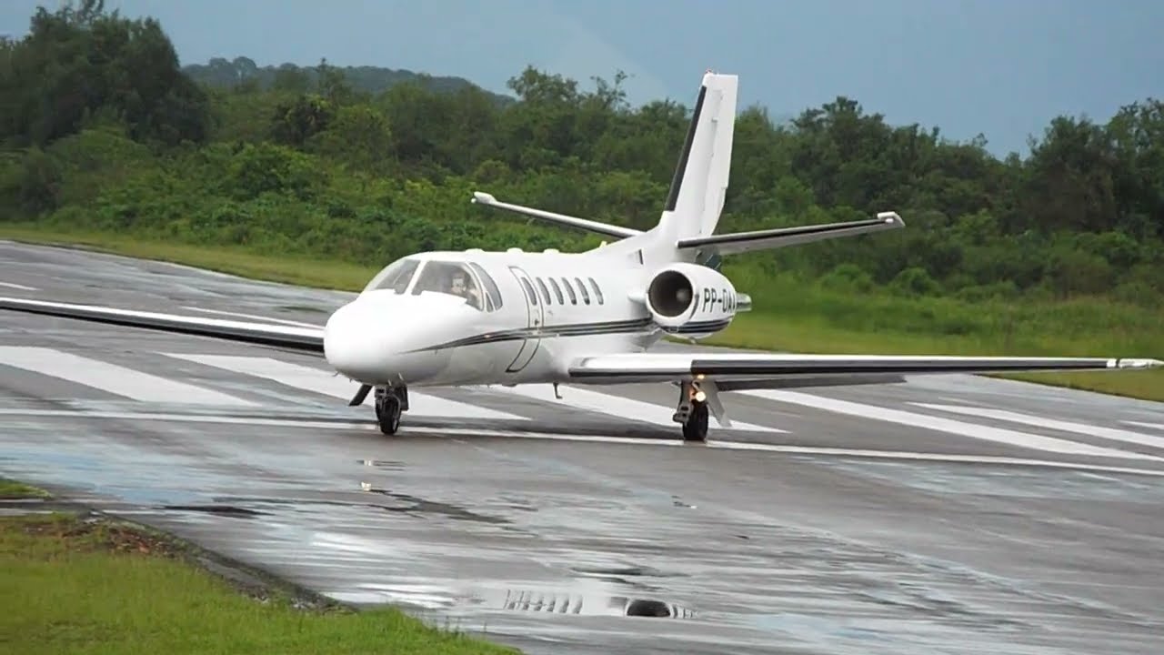 Cessna Citation Bravo Decolagem em Angra dos Reis RJ