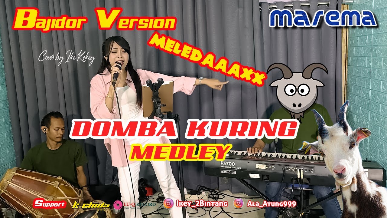 DOMBA KURING MEDLEY - COVER BY IKE KEKEY - BAJIDOR VERSION