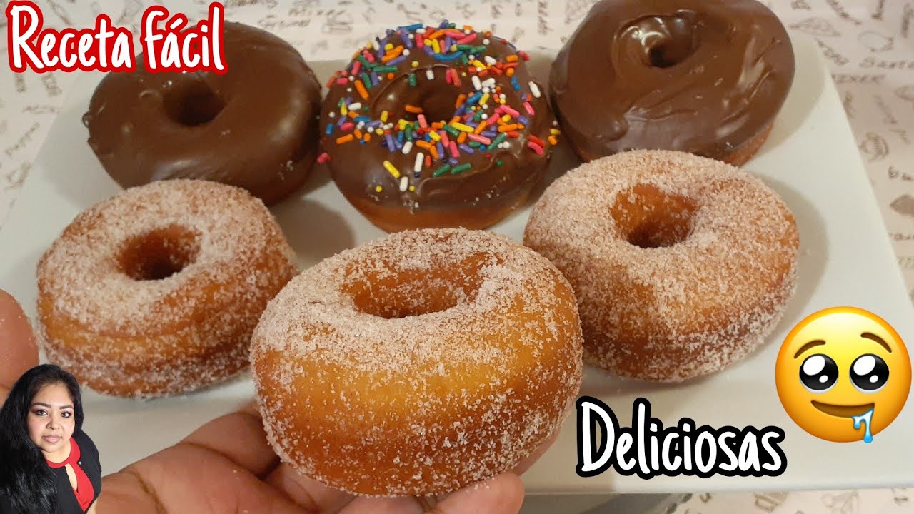 El SECRETO de unas DONAS PERFECTAS y esponjosas/La MEJOR RECETA👌TIPS para que NO se DEFORMEN🍩