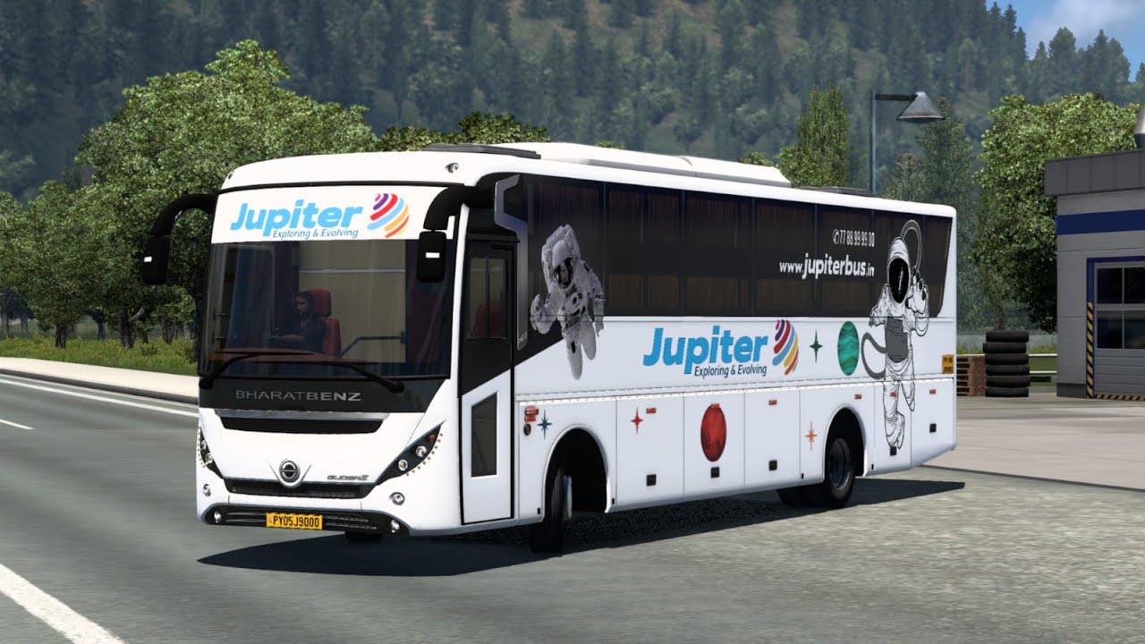 Thrilling Bus Driving Through Hilly Terrains!