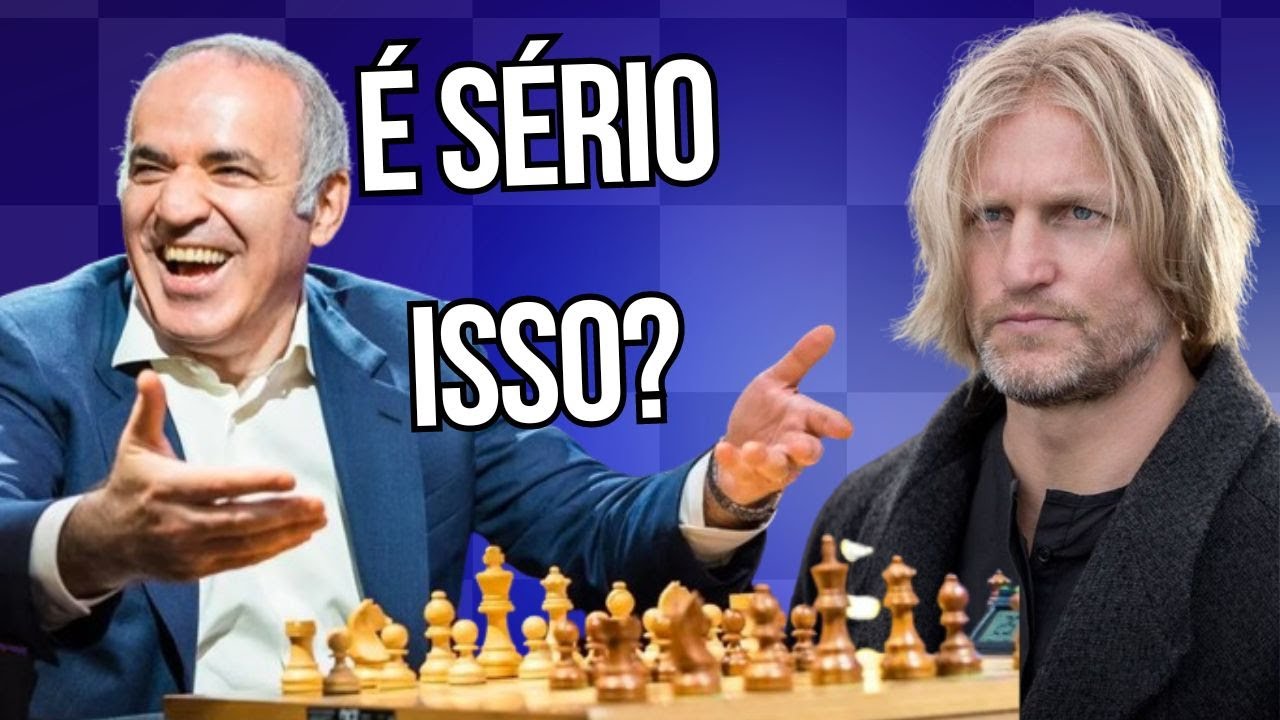 Como Kasparov se Defende do MATE DO PASTOR!!! Kasparov vs Woody Harrelson (Não, Você não leu Errado)