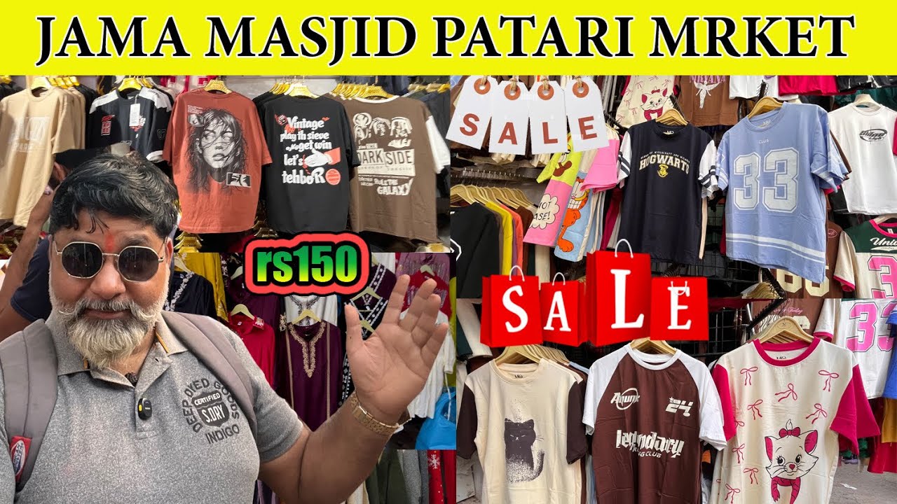 Summer collection, Jama Masjid, Patri market, 2026 Jama Masjid, Chor Bazaar, Delhi, Lal Kila, 