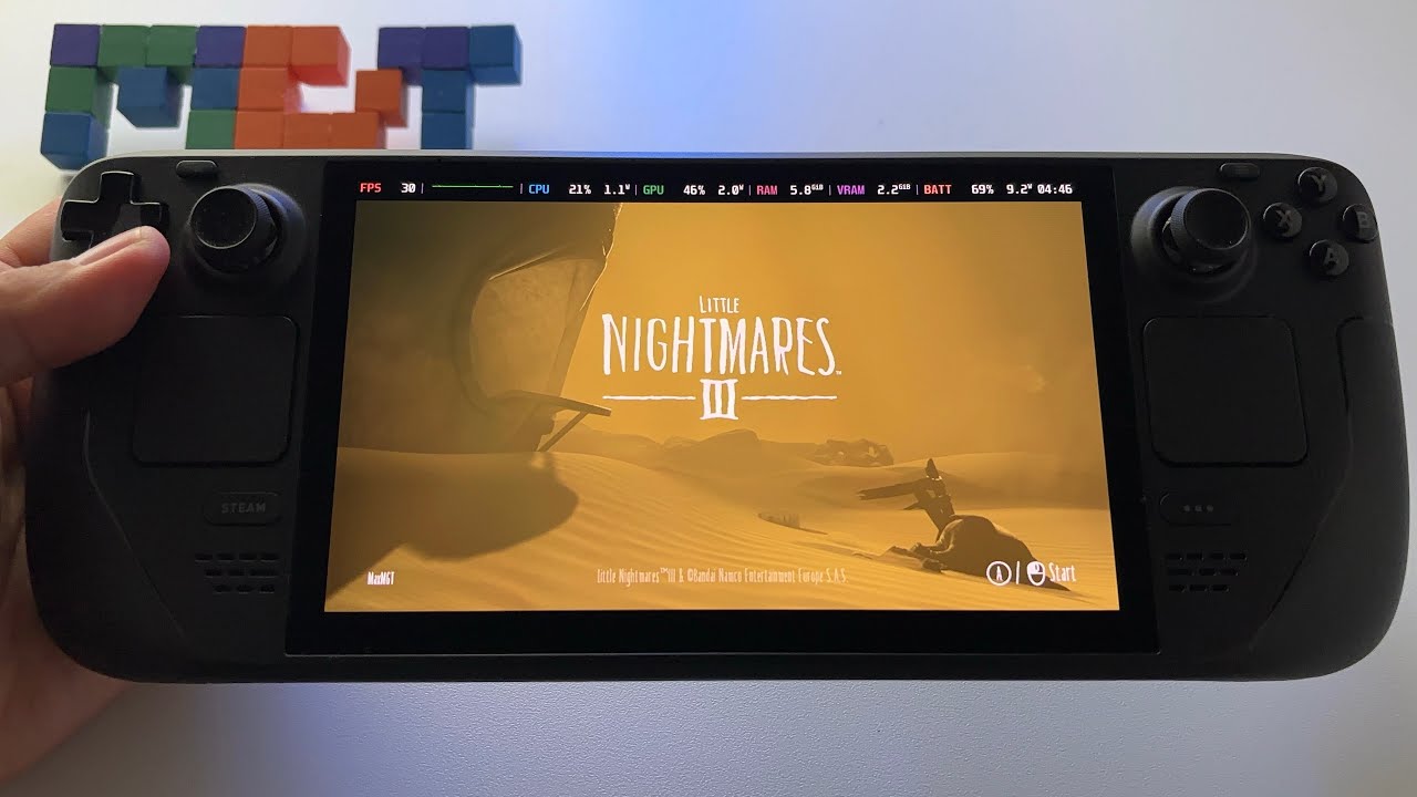 Little Nightmares 3 | Steam Deck OLED handheld gameplay 