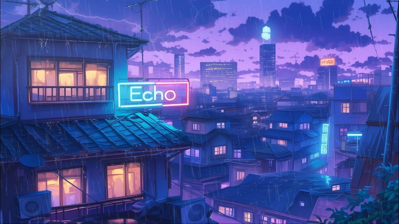 Relax in Rain 🎧Smooth Lofi Music Sounds To Chill, Study & Focus - Rain Sound