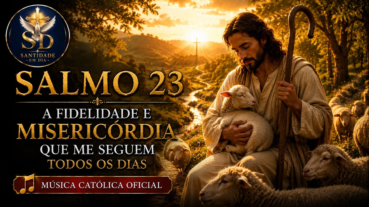 Salmo 23: Fidelidade e Misericórdia todos os dias (segunda versão) - Música #salmos #salmo #musica