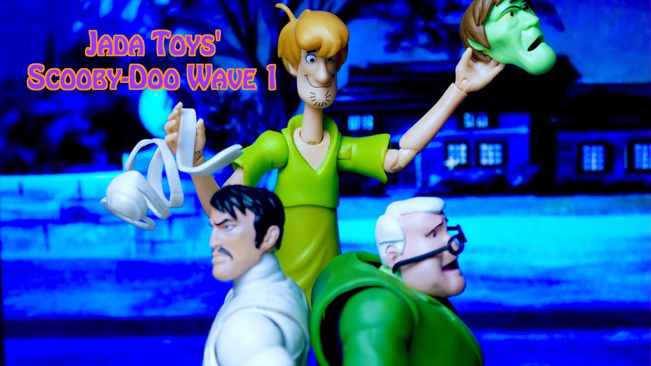 Распаковка первой волны игрушек Scooby-Doo от Jada Toys.