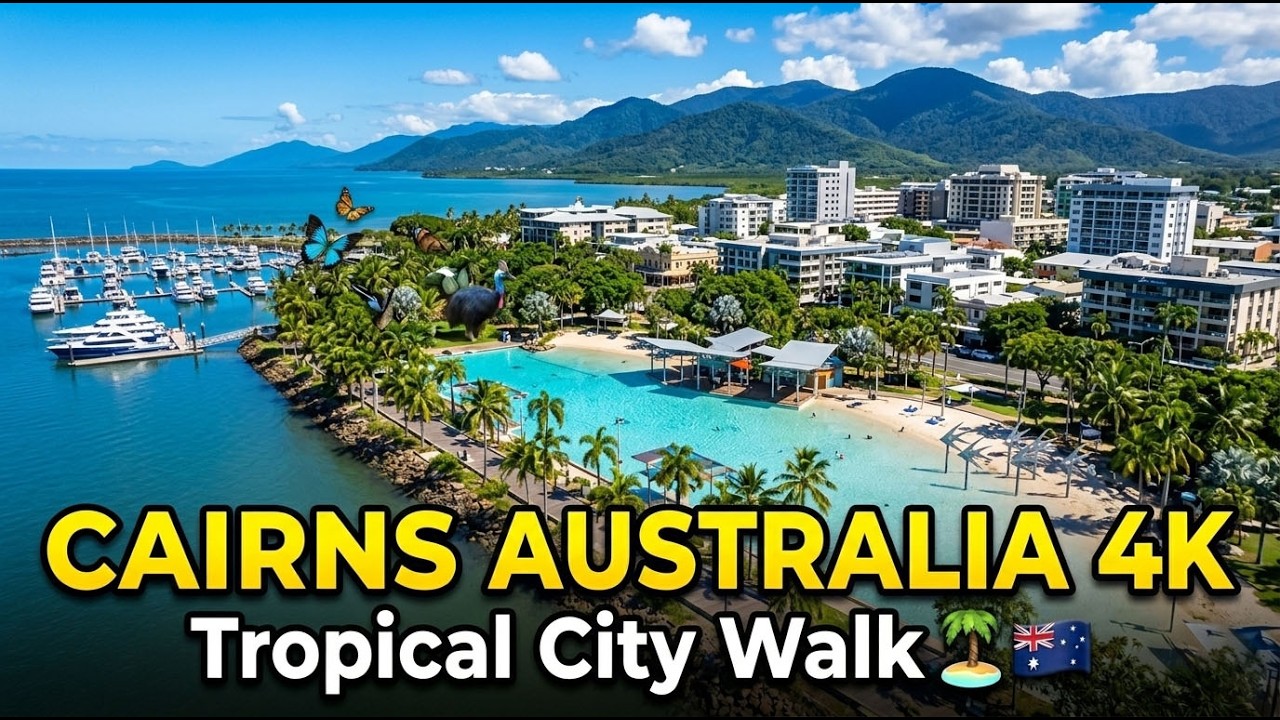 Cairns Australia Walking Tour 2026 | Cruise Port & City Exploration
