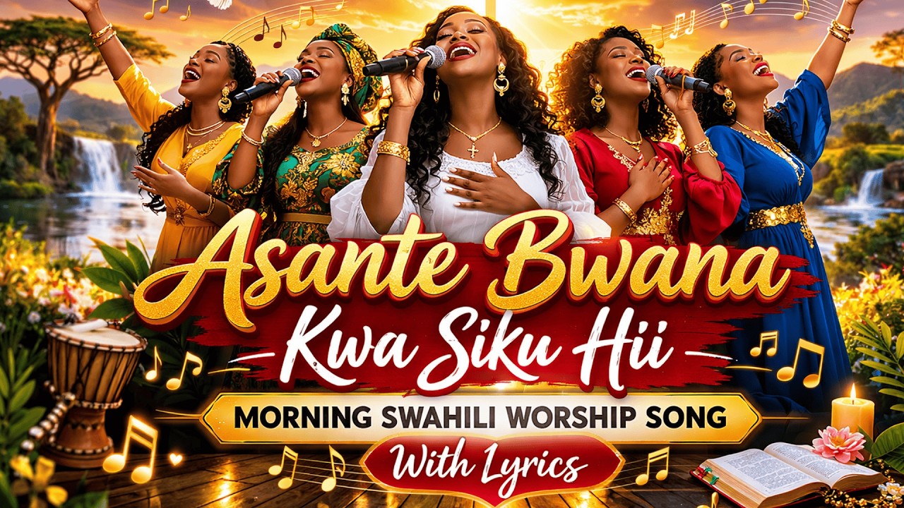 Asante Bwana Kwa Siku Hii | Morning Swahili Worship Song with Lyrics | Powerful Gospel Prayer