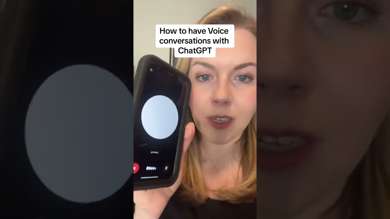 How to have voice conversations with ChatGPT. #chatgptvoice #ai #chatgpt