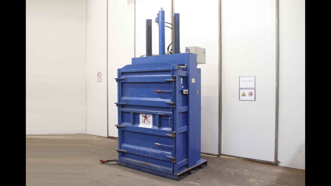 ID36550 Vertikalballenpresse von Husmann &ndash; KBP 20