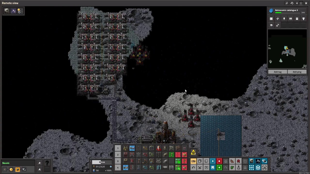 Getting space ship technology ASAP - 52 hrs in. Space Exploration mod.
