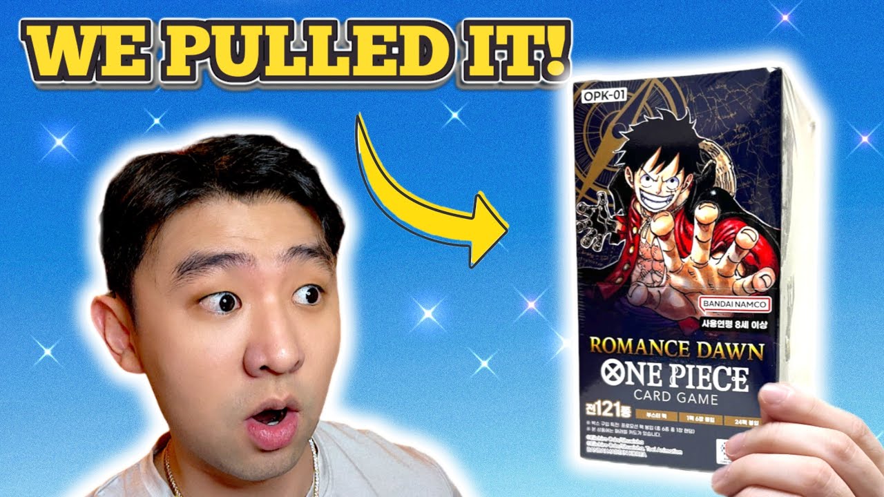 НАКОНЕЦ-ТО ОГРОМНЫЙ ХИТ ОТ BOOSTER BOX OP-01 ROMANCE DAWN!