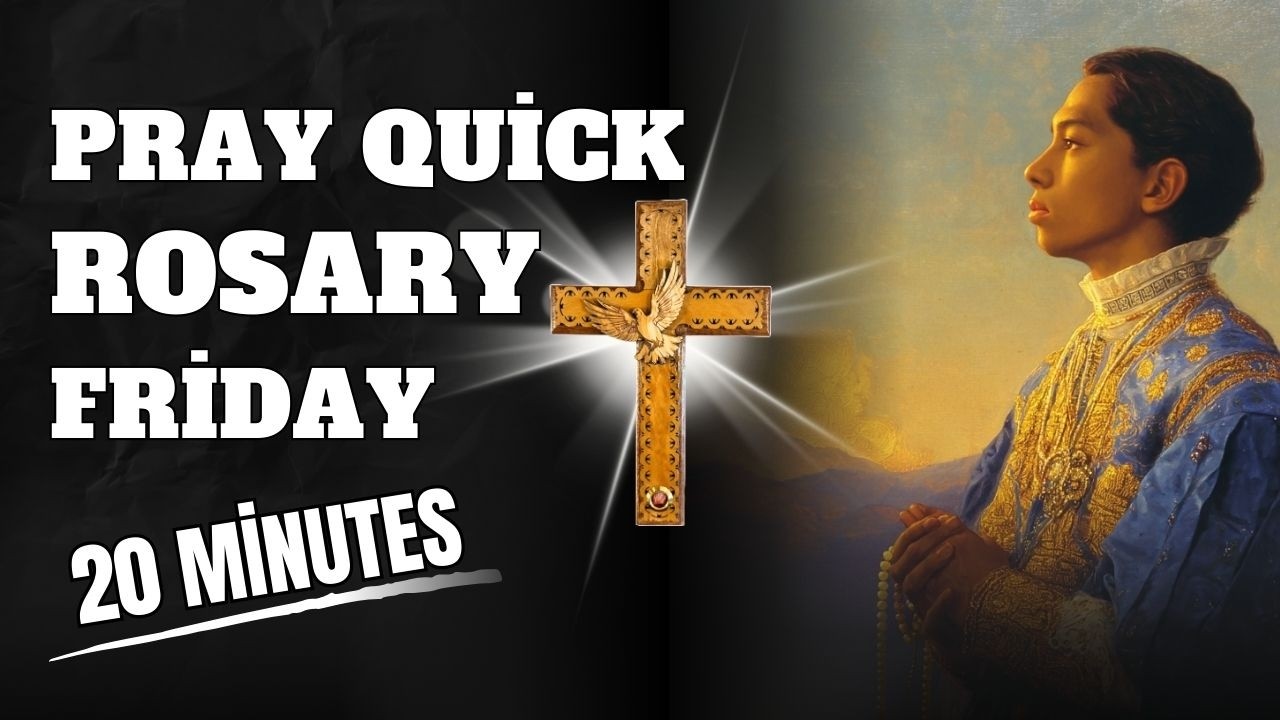 📿Friday - QUICK ROSARY🕯️| Fast & Simple Rosary Prayer