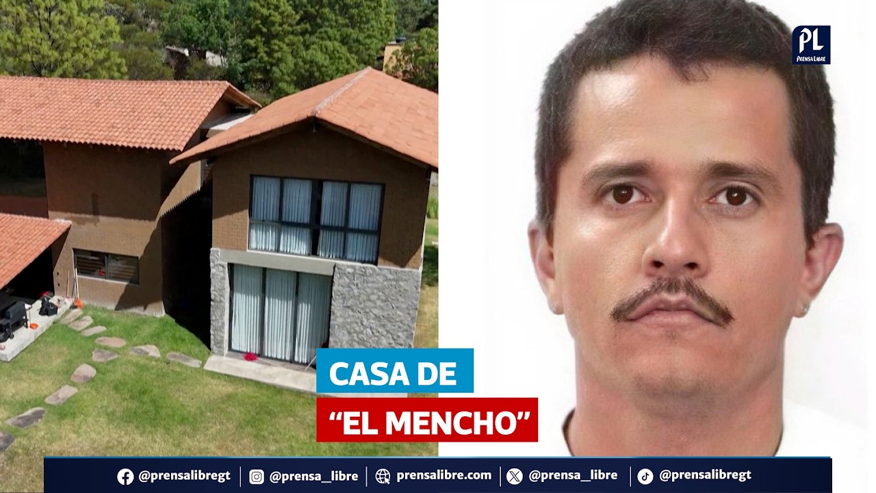 Imágenes revelan casa donde se ocultaba “El Mencho” antes de ser abatido por ejército mexicano