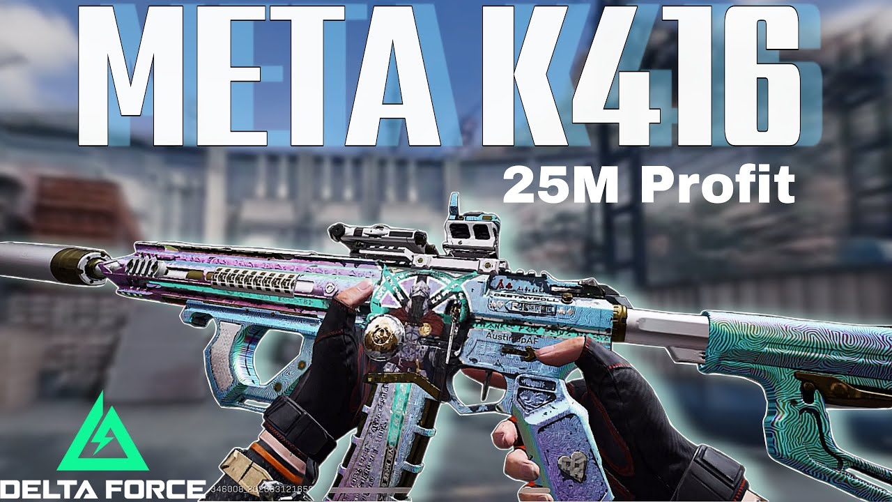 META K416 IS STILL GOATED  | DELTA FORCE MOBILE GAMEPLAY