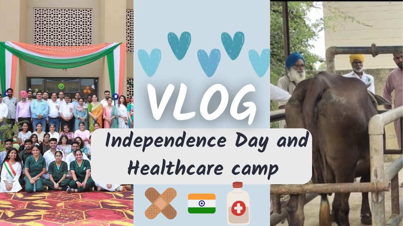 Vlog: Attended Animal healthcare camp for the first time! Independence Day / veterinary students/