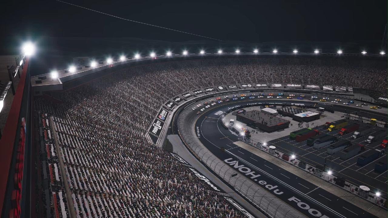Bristol Motor Speedway Night Race The #99 Of Kevin Knight Jr Takes The Checkered Flag