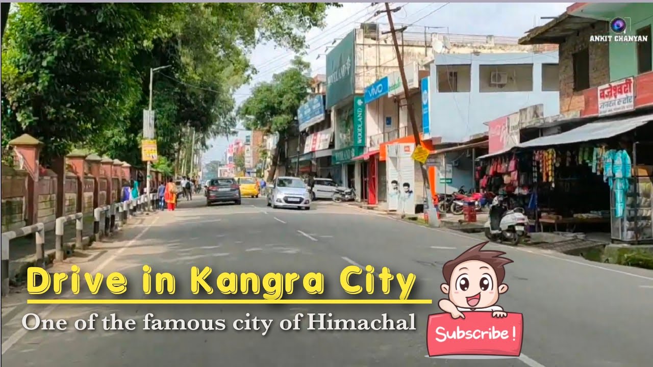DRIVING IN KANGRA CITY 🔥