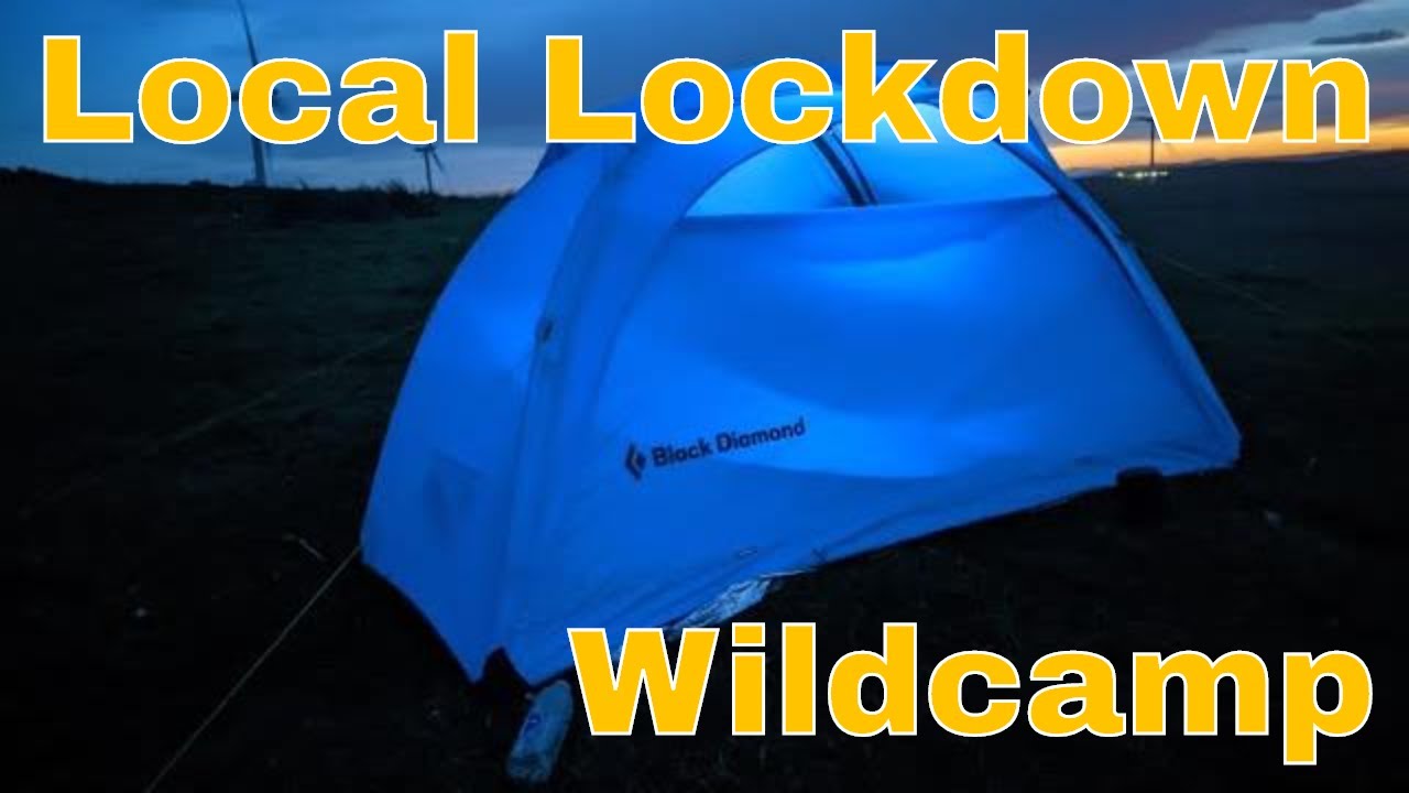#166 Local Lockdown Wild Camp - Black Diamond HiLight 2p Tent