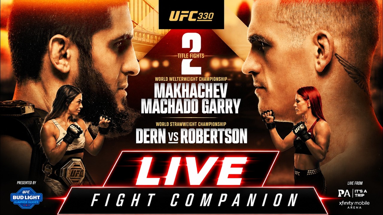 UFC 330 LIVESTREAM MAKHACHEV VS MACHADO GARRY FULL FIGHT NIGHT COMPANION & PLAY BY PLAY