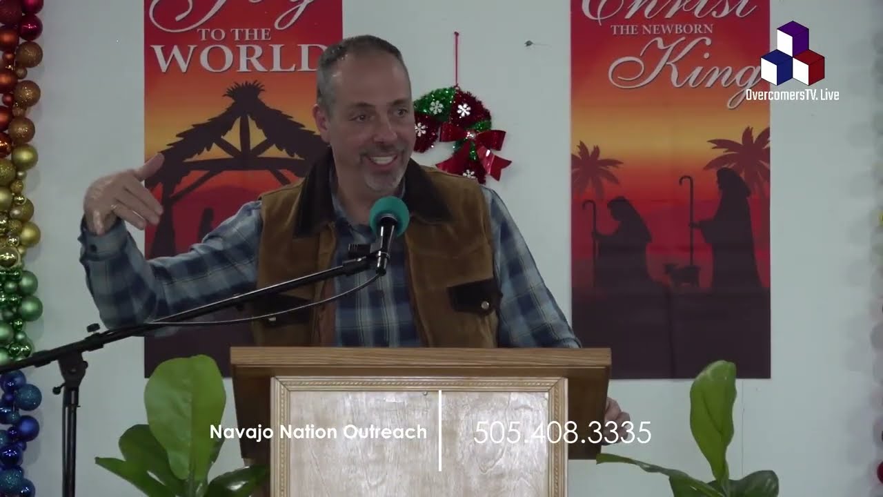 Pastor Chuck Reich at Revitalization of American Indian Ministries - Gospel Victory Church