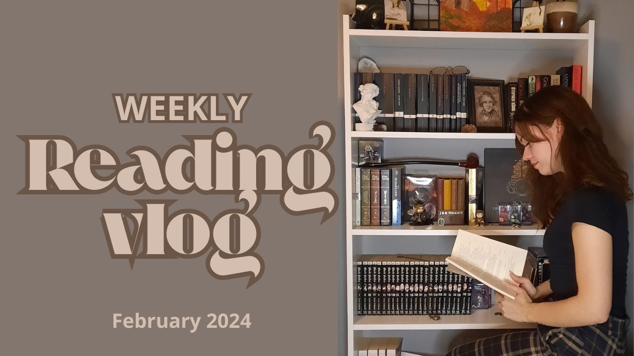 Weekly reading vlog — first week of semester 2