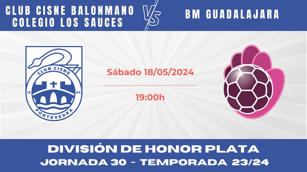 Club Cisne Colegio Los Sauces vs BM Guadalajara