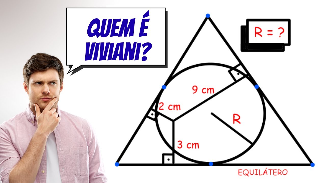 JÁ OUVIU FALAR NO TEOREMA DE VIVIANI? GEOMETRIA PLANA/CONSTRUÇÃO AUXILIAR/MATEMÁTICA/EAM/CN/EN/EFOMM