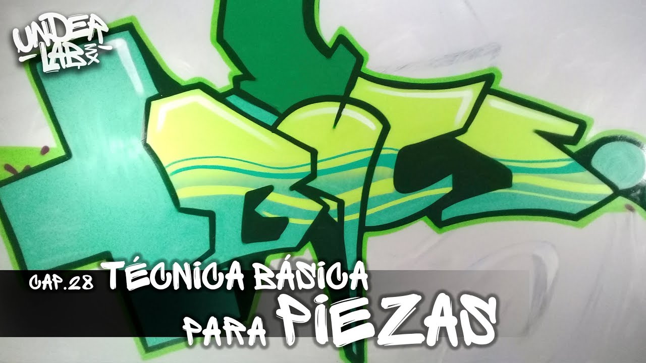 Como hacer tu primer  GRAFFITI paso a paso - Underlab Mx - Cap. 28