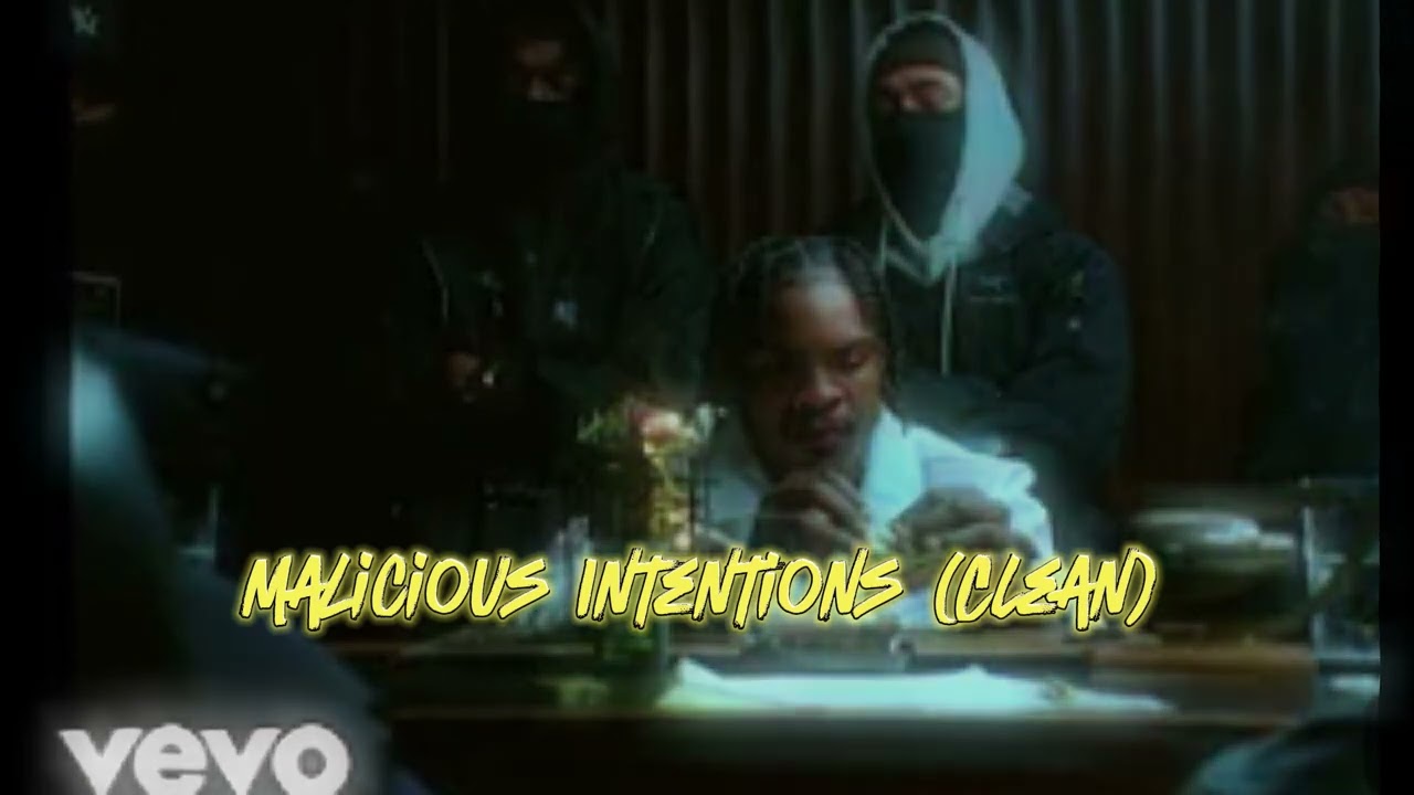 Pozer - Malicious Intentions (Clean Version) | Official Audio | No Explicit Lyrics