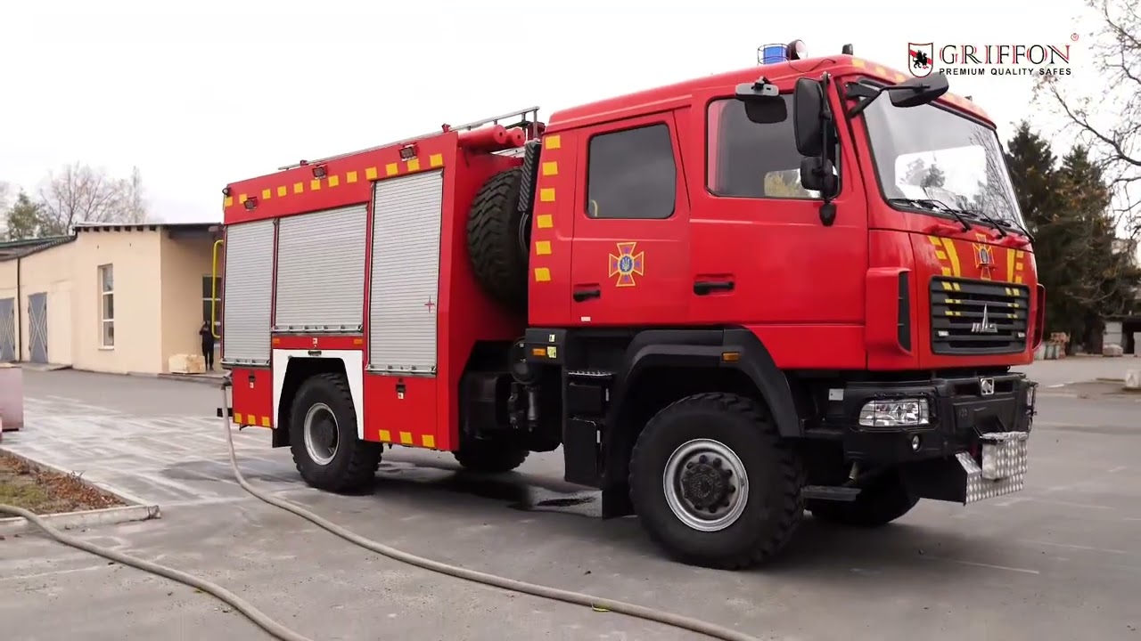 Випробовування вогнестійких сейфів Griffon