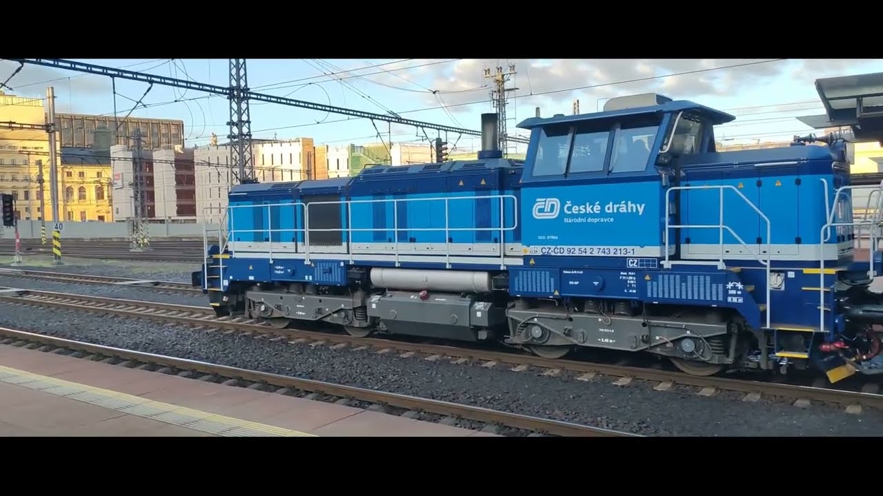 Trains at the Station | Train Arrivals and Departures | Railway Traffic