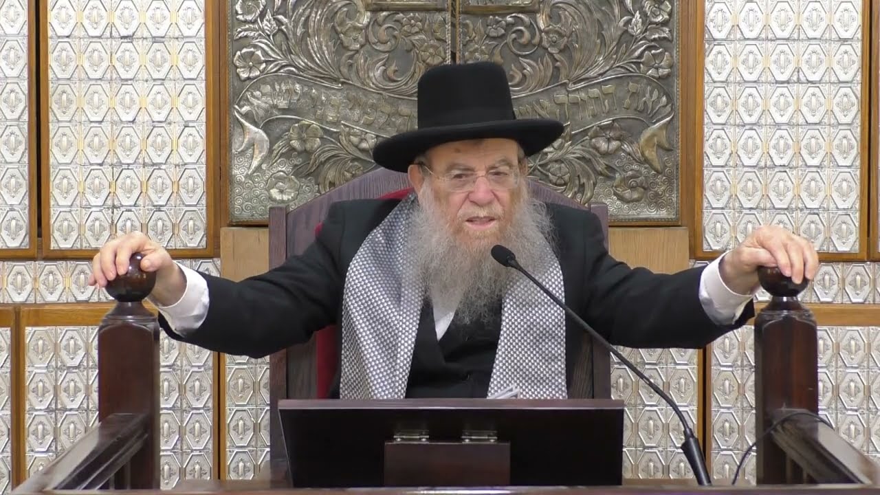 הרב יצחק ברדא - פרשת משפטים - התשפ