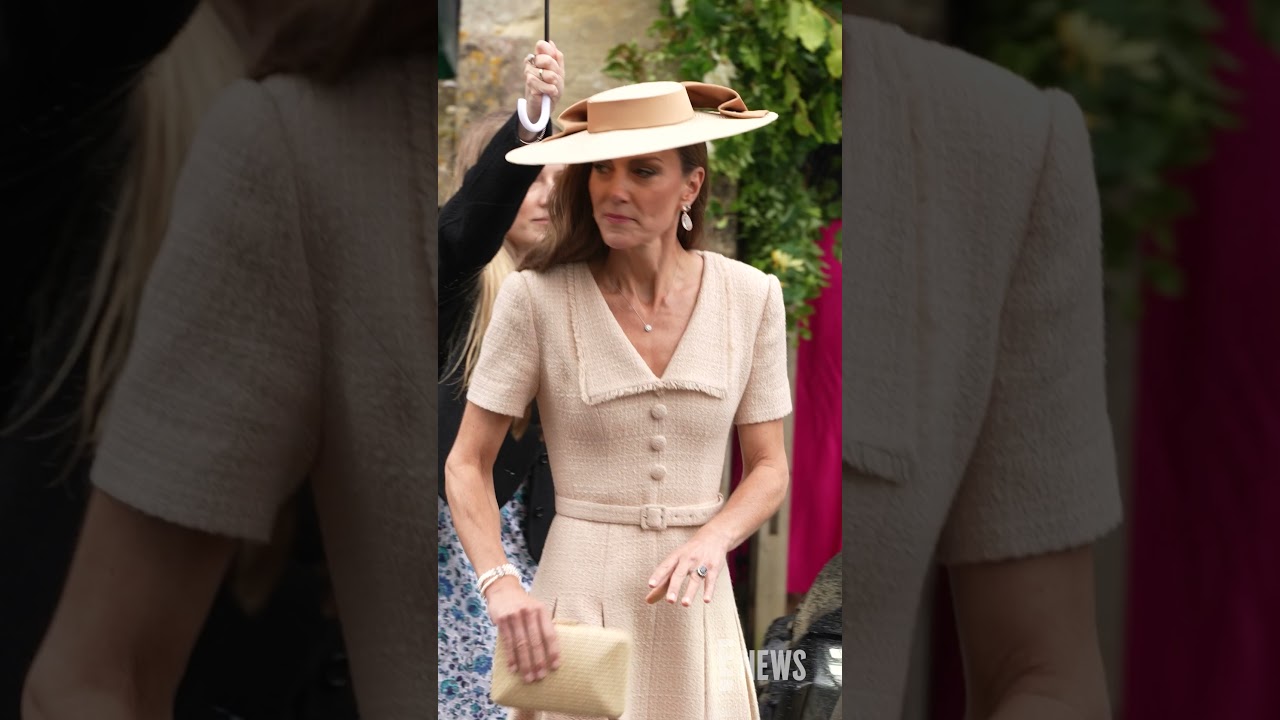 Catherine, Princess of Wales steps out for Peter Phillips and Harriet Sperling&rsquo;s wedding. 💐