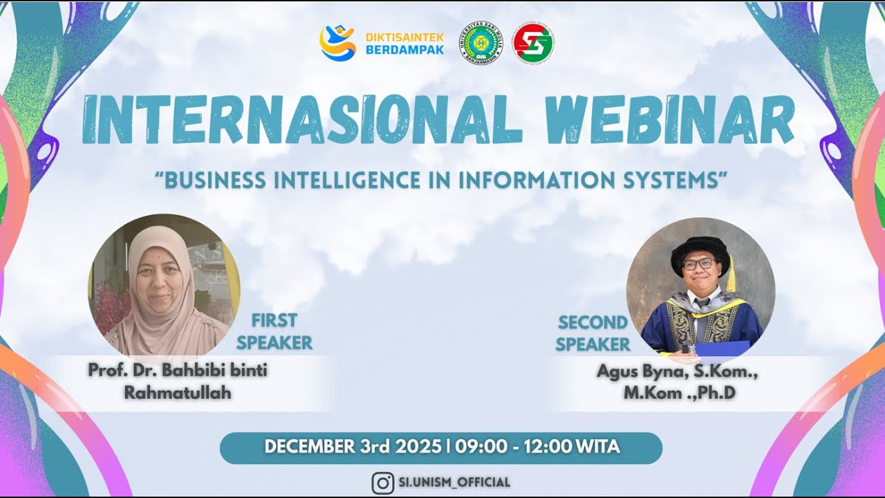 WEBINAR INTERNASIONAL SISTEM INFORMASI Artificial Intelligence in Bussines Intelligence