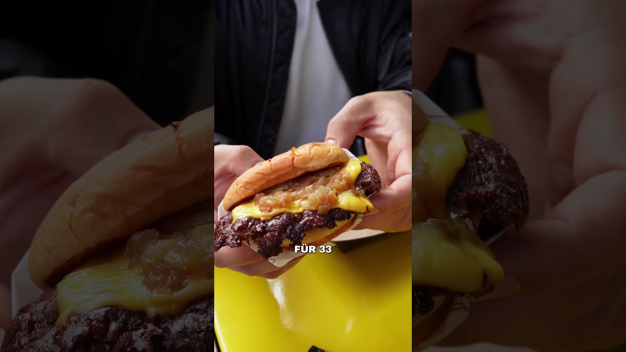 GOLDIES BESTER BURGER ?! #food #burger #foodtour #frankfurt #smashburger #goldies