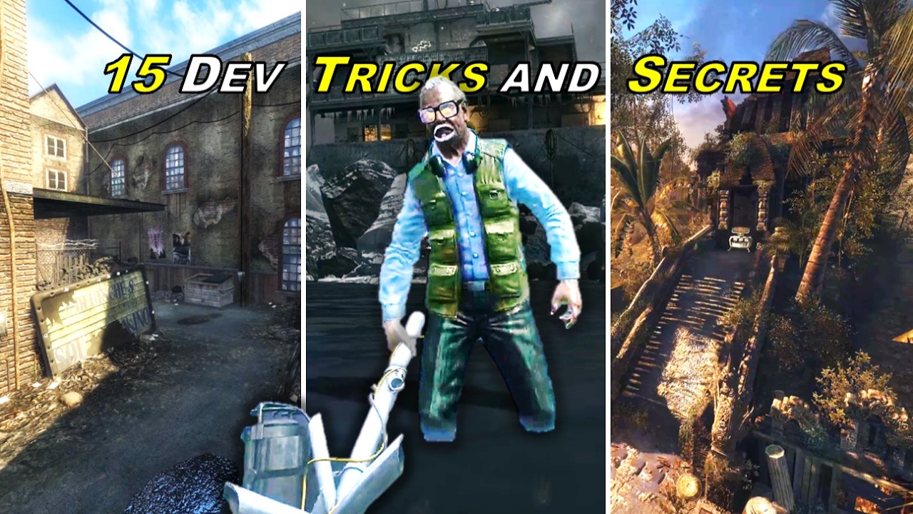 15 Dev Tricks and Secrets Outside Black Ops 1 Zombies