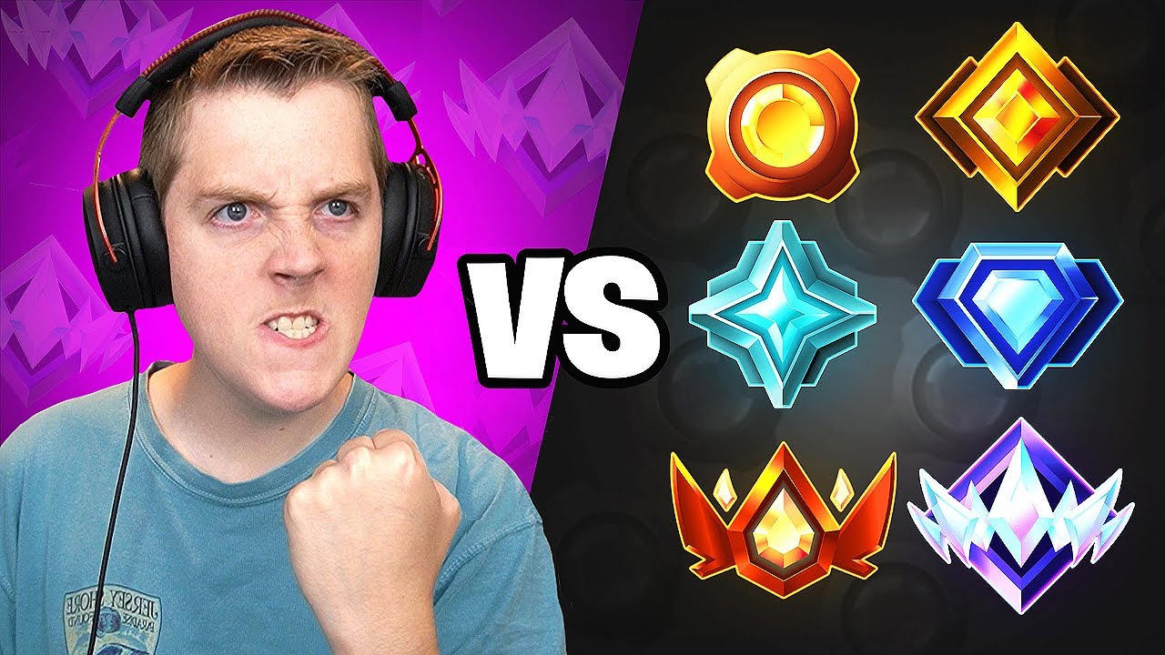 1v1ing EVERY Rank In Fortnite! (BRONZE to UNREAL)