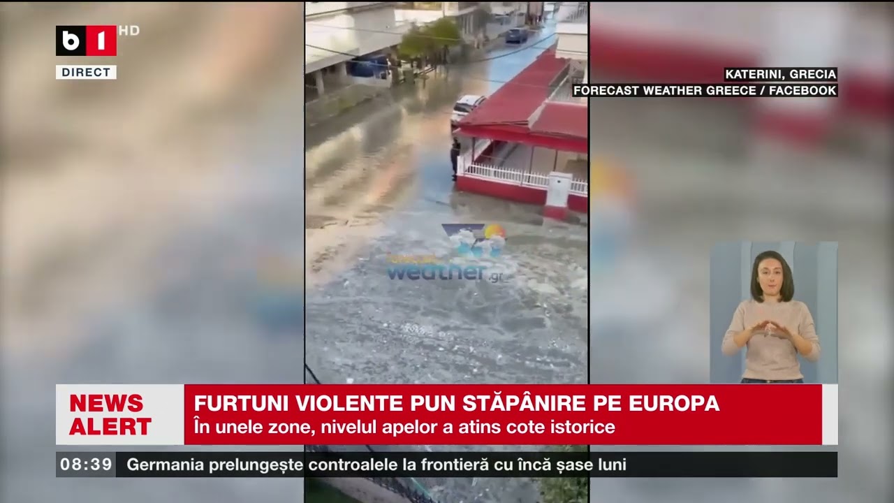 FURTUNI VIOLENTE PUN STĂPÂNIRE PE EUROPA_Știri B1TV_17 febr. 2026