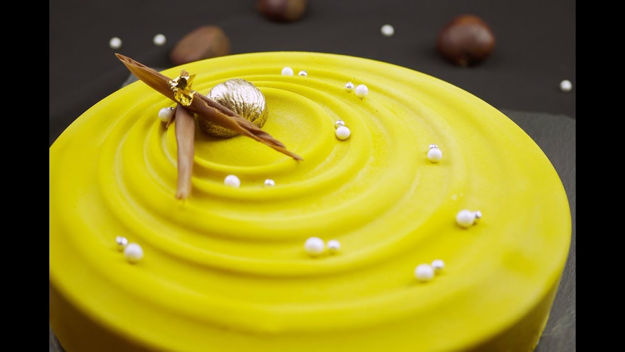 喷砂板栗慕斯蛋糕 Velvety Chestnut Mousse