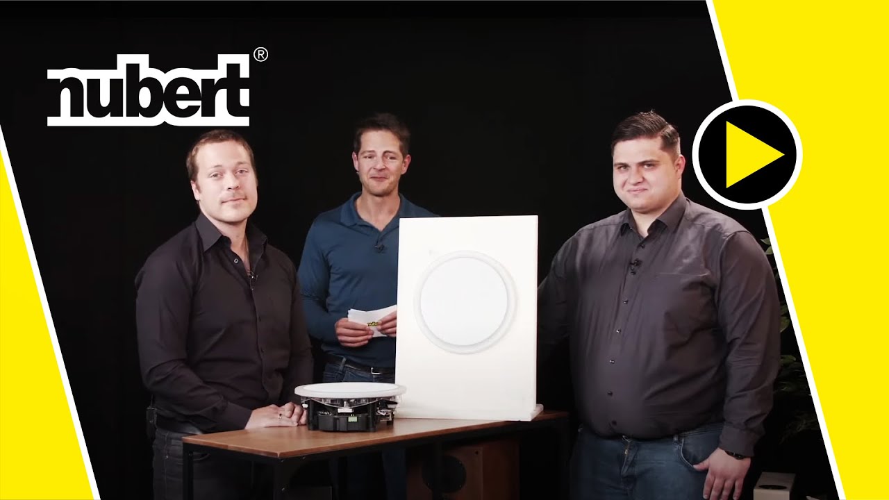 nuPro XI-2000 RC | Aktiver Einbaulautsprecher | Nubert Product Preview Show im Mai 2022 | Video 8