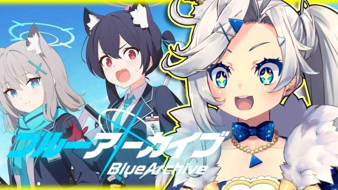 FIRST TIME playing Blue Archive 【55,555 subs celebration】