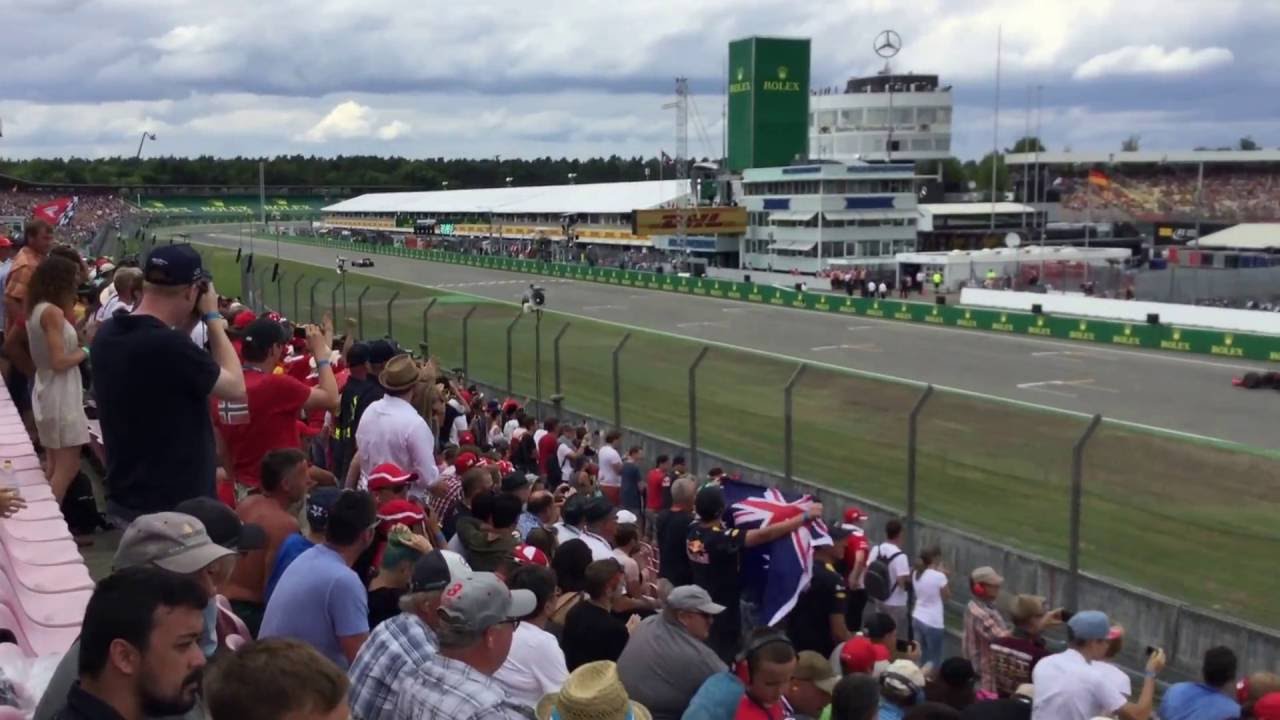 F1 2016 German GP:  Final Lap - Hockenheim / Sudtribune H