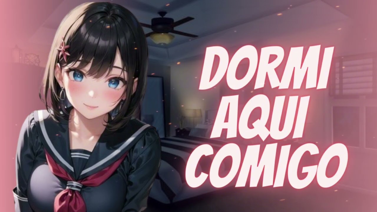 ASMR DORMINDO COM AMIGA EM NOITE CHUVOSA