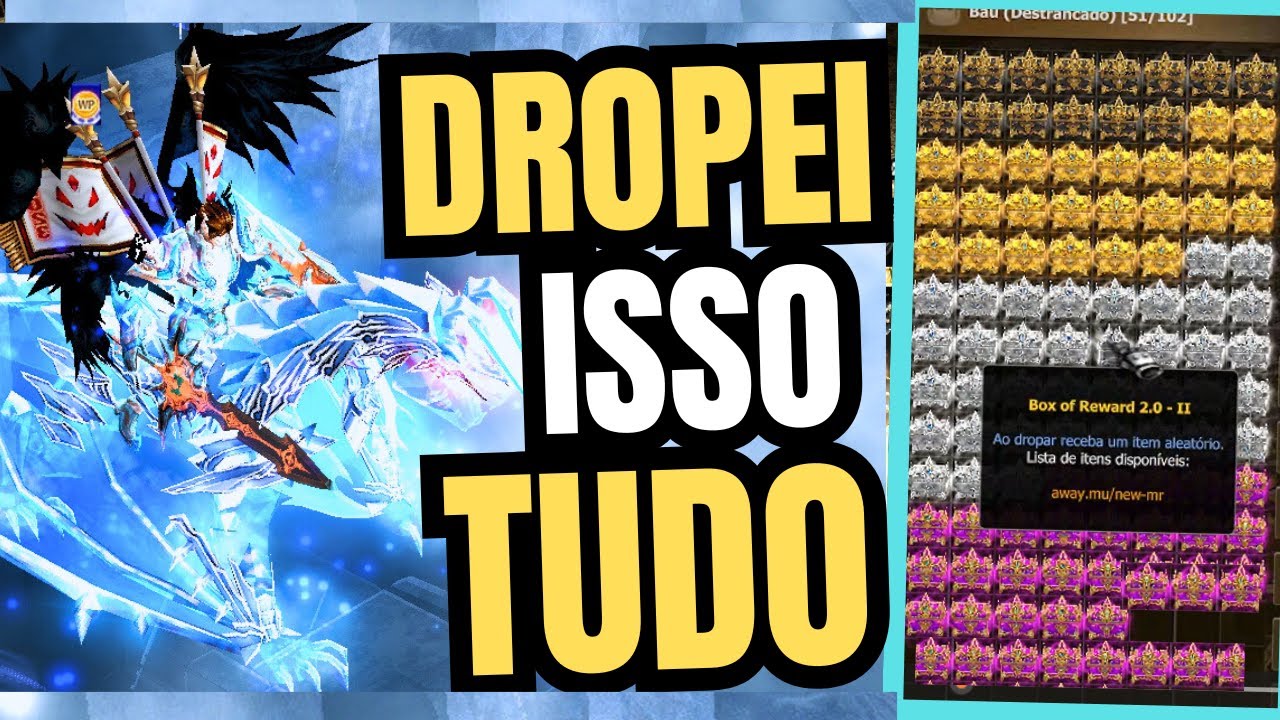 DROPEI 1 BAÚ DE BOX MR 2.0 DO EVENTO!!! DESSA VEZ EU LUCREI MUITO 🔥